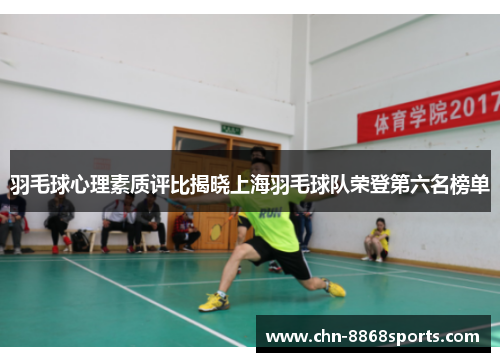 羽毛球心理素质评比揭晓上海羽毛球队荣登第六名榜单